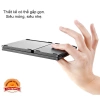 Bàn phím không dây Bluetooth gập gọn kèm chuột, PC/điện thoại - Agiadep AB033 520k 2