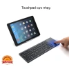 Bàn phím không dây Bluetooth gập gọn kèm chuột, PC/điện thoại - Agiadep AB033 520k 3