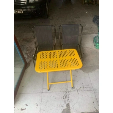 Bàn sắt CNC sơn tĩnh điện đa màu, chống gỉ, gấp gọn - Giá 148.000, phù hợp quán cafe, sân vườn, du lịch 3 Bàn sắt CNC sơn tĩnh điện đa màu, chống gỉ, gấp gọn - Giá 148.000, phù hợp quán cafe, sân vườn, du lịch 3