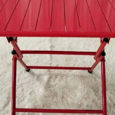 Bàn sắt lá cà phê gấp gọn - Thiết kế xếp chữ nhật đa năng, giá chỉ 134.900₫