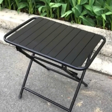 Bàn sắt lá cà phê gấp gọn - Thiết kế xếp chữ nhật đa năng, giá chỉ 134.900₫