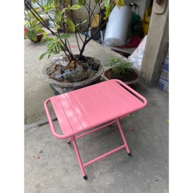 Bàn sắt lá cafe gấp gọn 40x60cm - Bàn xếp sơn tĩnh điện, chống gỉ, 152.500₫ 9