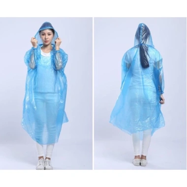 Bán Sỉ Áo Mưa Dùng Một Lần Nylon Mỏng Nhẹ Thích Hợp Du Lịch Dã Ngoại Giá 5.000 VND