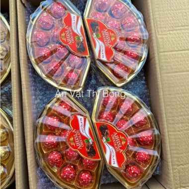 Bán sỉ thùng 24 hộp chocolate 10 viên - Trưng bày Tết, thiết kế đẹp, thơm ngon, 850k 3