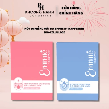 Bản tết Mặt nạ dừa Emmie HappySkin BioCell Dưỡng trắng phục hồi da 25g 132.300 VND