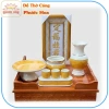 Bàn Thờ Ông Táo Bài Vị Dát Vàng 40x40cm Mâm Xoan Đào cánh gián Giá 449.000 Phước Hoa