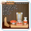 Bàn thờ ông Táo gỗ xoan ngang 48cm ke gỗ, bộ sứ đỏ - Đồ thờ cúng Phước Hoa giá ưu đãi 1.38 triệu 7
