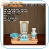 Bàn thờ ông Táo ngang 48cm - Bộ sứ xanh giá bình dân, siêu tiết kiệm, giảm giá Phước Hoa 1.38tr 9