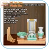 Bàn thờ ông Táo ngang 48cm gỗ xoan ke gỗ và bộ sứ xanh lục - Đồ thờ cúng Phước Hoa giá ưu đãi 1.38 triệu VNĐ 5