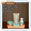 Bàn thờ ông Táo ngang 48cm gỗ xoan ke gỗ và bộ sứ xanh lục - Đồ thờ cúng Phước Hoa giá ưu đãi 1.38 triệu VNĐ 10