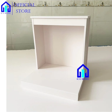 Bàn thờ ông Táo trắng sang trọng, phù hợp chung cư, gia đình nhỏ, giá chỉ 425.000đ 3
