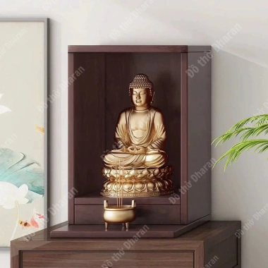 Ban thờ Thần Tài, Ông Địa, Cúng Phật, Thờ Ông Táo MS06-3 – Nhỏ gọn, phù hợp mọi không gian, 423k