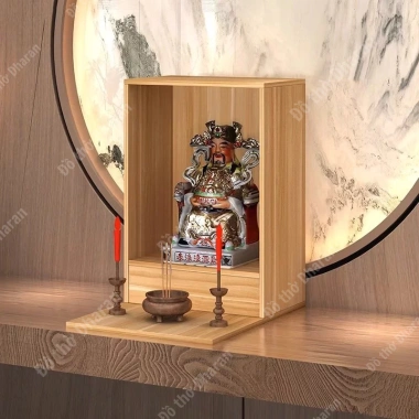 Ban thờ Thần Tài, Ông Địa, Cúng Phật, Thờ Ông Táo MS06-3 – Nhỏ gọn, phù hợp mọi không gian, 423k