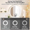 Bàn Trang Điểm Bắc Âu Hiện Đại - Đèn LED, 2 Ngăn Kéo, Thiết Kế Đơn Giản, Giá Ưu Đãi 296k 8