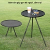 Bàn tròn xếp gọn dã ngoại 3 chân gấp gọn kèm túi đựng - Giá chỉ 118.000₫