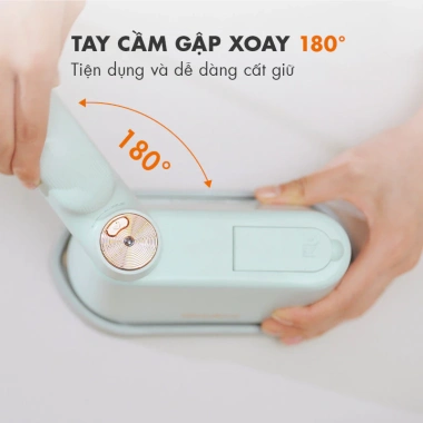 Bàn ủi cầm tay Gaabor HM-M01A – ủi khô & hơi nước, gọn nhẹ, giảm còn 550k 7