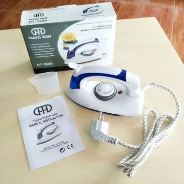 Bàn ủi hơi nước Alizz Mini cầm tay Travel 1.000W, phun nước du lịch nhỏ gọn tiện dụng