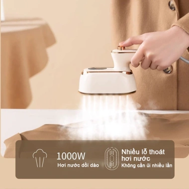Bàn ủi hơi nước cầm tay 2in1 - ủi khô và nước, dung tích lớn, gấp gọn du lịch, phù hợp mọi loại vải 4 Bàn ủi hơi nước cầm tay 2in1 - ủi khô và nước, dung tích lớn, gấp gọn du lịch, phù hợp mọi loại vải 4