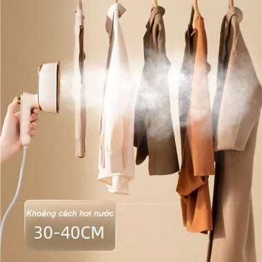 Bàn ủi hơi nước cầm tay 2in1 - ủi khô và nước, dung tích lớn, gấp gọn du lịch, phù hợp mọi loại vải 5 Bàn ủi hơi nước cầm tay 2in1 - ủi khô và nước, dung tích lớn, gấp gọn du lịch, phù hợp mọi loại vải 5