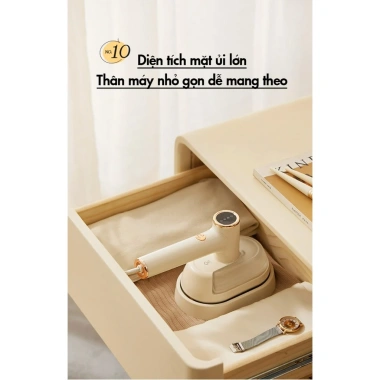 Bàn ủi hơi nước cầm tay BEAR GTJ-A12Z2 1.200W 100ml – ủi khô/hơi, khử trùng, làm phẳng, BH 18 tháng, 569.000₫