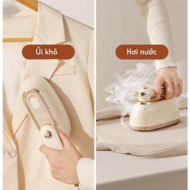 Bàn ủi hơi nước cầm tay cao cấp, công suất lớn, gọn nhẹ, dùng cho gia đình và du lịch, thẳng mọi loại vải - 479k 3