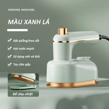 Bàn ủi hơi nước cầm tay DM-N1C du lịch, đứng và treo, tay xoay - 151.500₫