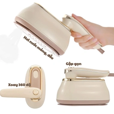 Bàn ủi hơi nước cầm tay du lịch gấp gọn - Làm phẳng mọi loại vải, giảm giá 21% 6 Bàn ủi hơi nước cầm tay du lịch gấp gọn - Làm phẳng mọi loại vải, giảm giá 21% 6