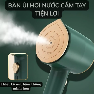 Bàn ủi hơi nước cầm tay du lịch - Nhỏ gọn, công suất mạnh, dễ mang, giá 247.500₫