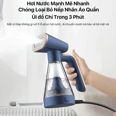 Bàn ủi hơi nước cầm tay GT-306LW – Siêu nhẹ, công suất mạnh, BH 6 tháng, giá chỉ 349.000đ 9