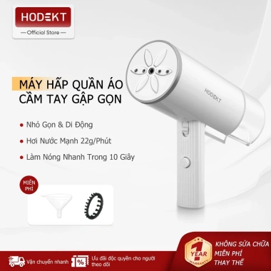 Bàn ủi hơi nước cầm tay HODEKT - Công suất lớn, thể gập du lịch, giảm giá 393k
