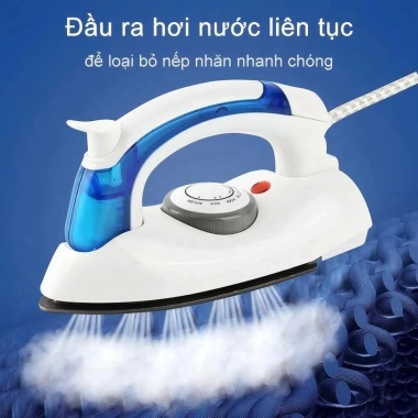 Bàn ủi hơi nước du lịch mini Hetian - Gấp gọn, nhẹ, tiện lợi cho chuyến du lịch và công tác, giảm giá 20%