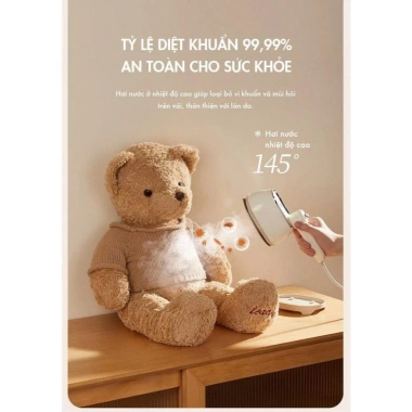 Bàn Ủi Hơi Nước Mini Bear DYD-J10Q1 IR-4H10M - Nhỏ Gọn Tiện Lợi, BH 18 Tháng, Hàng Chính Hãng, Giá 629k 4
