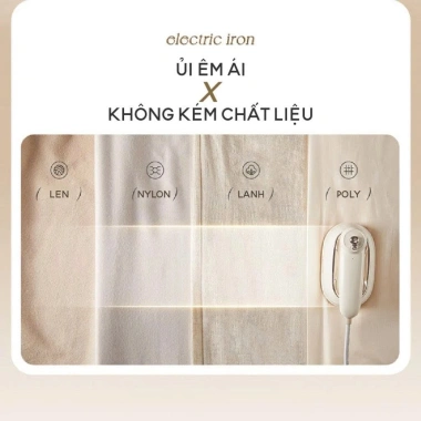 Bàn Ủi Hơi Nước Mini Bear DYD-J10Q1 IR-4H10M - Nhỏ Gọn Tiện Lợi, BH 18 Tháng, Hàng Chính Hãng, Giá 629k 5