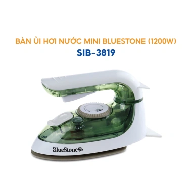 Bàn ủi hơi nước mini BlueStone SIB 3.819 1.200W – Phun hơi 10g/phút, bảo hành 2 năm, chỉ 549.000₫