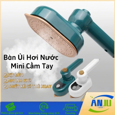 Bàn ủi hơi nước mini cầm tay 25W Nhỏ gọn tiện dụng cho du lịch và gia đình