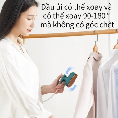 Bàn ủi hơi nước mini cầm tay 25W Nhỏ gọn tiện dụng cho du lịch và gia đình