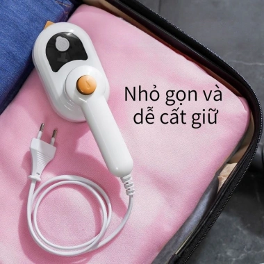 Bàn ủi hơi nước mini cầm tay 25W Nhỏ gọn tiện dụng cho du lịch và gia đình 5 Bàn ủi hơi nước mini cầm tay 25W Nhỏ gọn tiện dụng cho du lịch và gia đình 5