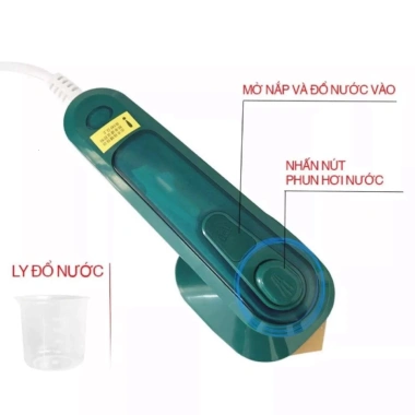 Bàn ủi hơi nước mini cầm tay 33W - Gấp gọn tiện dụng, du lịch chỉ 99k 6 Bàn ủi hơi nước mini cầm tay 33W - Gấp gọn tiện dụng, du lịch chỉ 99k 6
