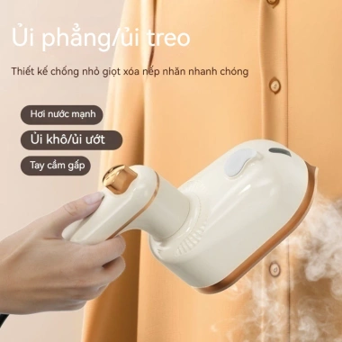 Bàn ủi hơi nước mini cầm tay du lịch 33W: Nhỏ gọn, tiện dụng, gấp gọn, chỉ 160k