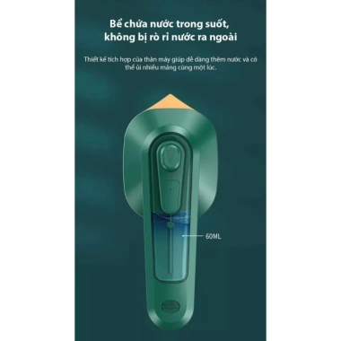 Bàn ủi hơi nước mini cầm tay - Siêu nhẹ, giá chỉ 99.000đ, khuyến mãi siêu hot 6