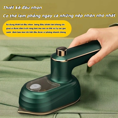 Bàn ủi hơi nước mini du lịch - Nhỏ gọn, 169.000 VND, ủi nhanh mọi ngóc ngách