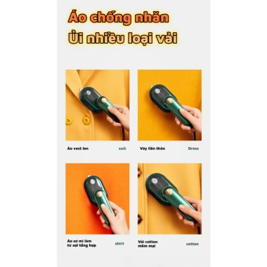 Bàn ủi hơi nước mini du lịch - Nhỏ gọn, 169.000 VND, ủi nhanh mọi ngóc ngách 6 Bàn ủi hơi nước mini du lịch - Nhỏ gọn, 169.000 VND, ủi nhanh mọi ngóc ngách 6