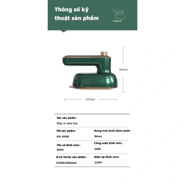 Bàn ủi hơi nước mini du lịch - Nhỏ gọn, 169.000 VND, ủi nhanh mọi ngóc ngách 9 Bàn ủi hơi nước mini du lịch - Nhỏ gọn, 169.000 VND, ủi nhanh mọi ngóc ngách 9