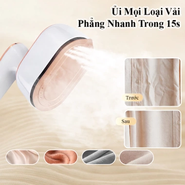 Bàn ủi hơi nước Mini Gấp Gọn MooLah - Đầu phun kép, phẳng mọi loại vải, chỉ 390k 8 Bàn ủi hơi nước Mini Gấp Gọn MooLah - Đầu phun kép, phẳng mọi loại vải, chỉ 390k 8