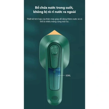 Bàn ủi mini du lịch 33W - Bàn là hơi nước cầm tay nhỏ gọn tiện dụng, bảo hành 12 tháng, 122.000 VND 6