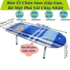 Bàn ủi mini gấp gọn inox - Nhỏ gọn, tiện du lịch, bề mặt vải chịu nhiệt, giá 229.000₫