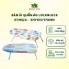 Bàn ủi quần áo mini gấp gọn LocknLock ETM524 - Giá 255.000đ, tiết kiệm không gian