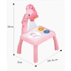 Bàn vẽ thông minh 12 màu Sankid - Đèn LED chiếu sáng, 24 hình, nhạc, chỉ 165k 5