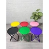 Bàn xếp cafe sắt vuông, tròn, gấp gọn - Giá chỉ 100.000 VND, giảm từ 126.000 VND, thiết kế hiện đại, di động, bền bỉ 2