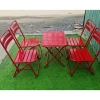Bàn xếp cafe sắt vuông, tròn, gấp gọn - Giá chỉ 100.000 VND, giảm từ 126.000 VND, thiết kế hiện đại, di động, bền bỉ 4